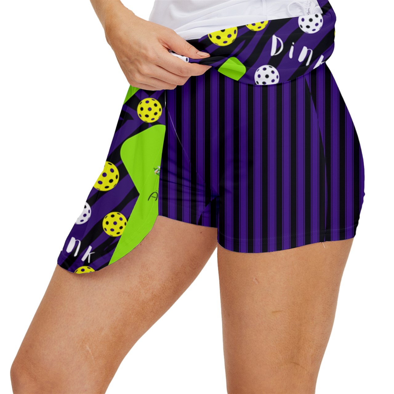 Dizzy Pickle Dinking Diva BG Women's Pickleball Court Skorts with Inner Shorts