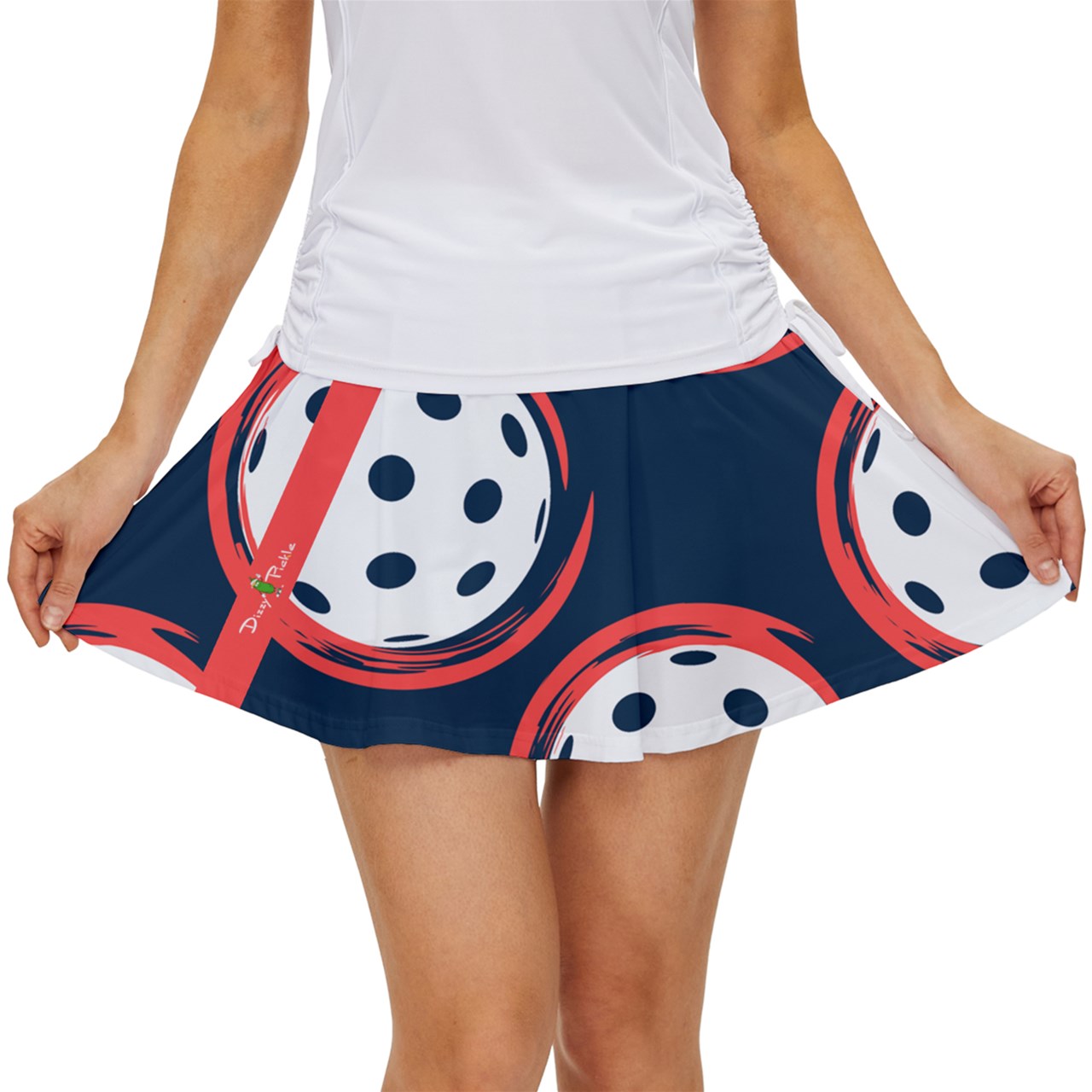 Dizzy Pickle Van 15"  Women's Pickleball Court Skorts with Inner Shorts