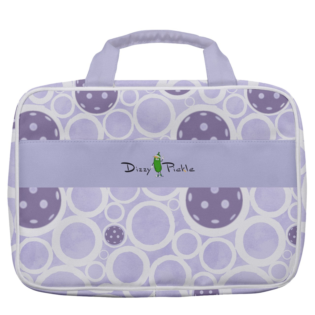 Dizzy Pickle Sophie Balls Women's Pickleball Travel Toiletry Bag with Hanging Hook