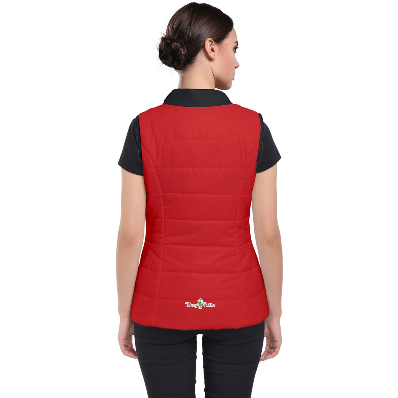 Dizzy Pickle DZY P Classic RB Women's Active Pickleball Puffer Vest with Pockets