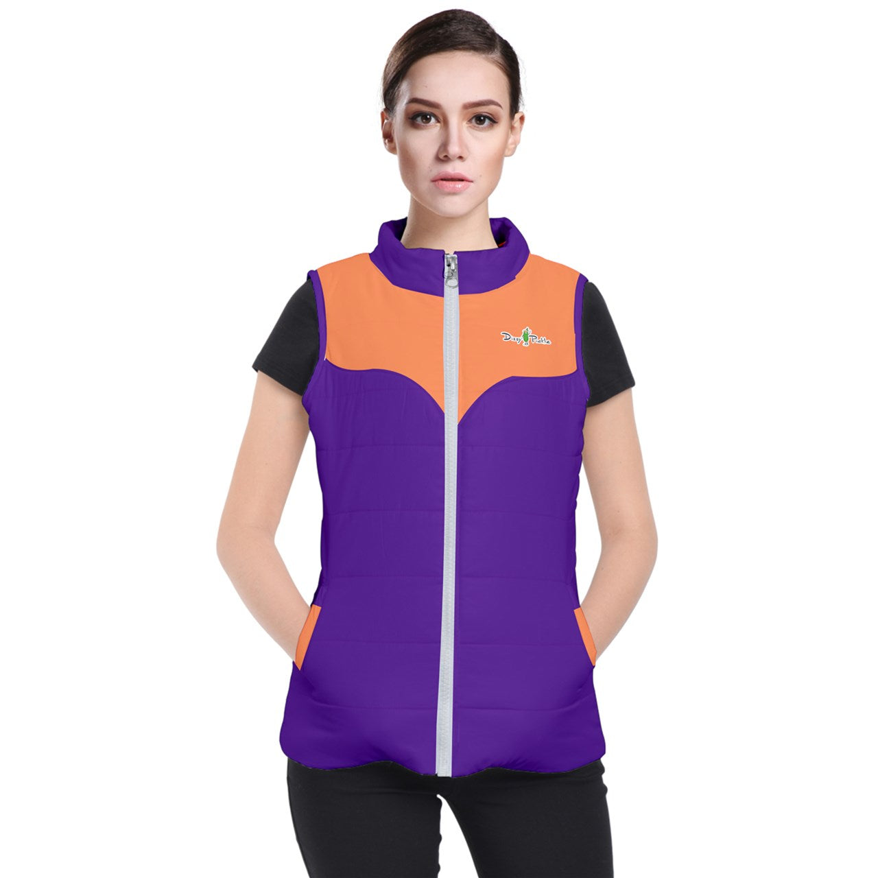 Dizzy Pickle DZY P Classic OP Women's Active Pickleball Puffer Vest with Pockets