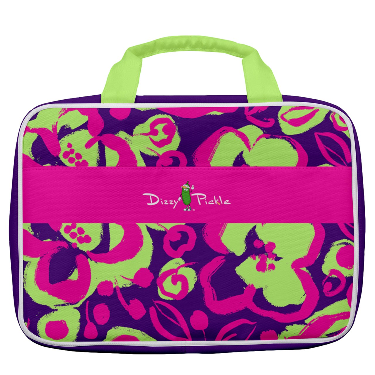 Dizzy Pickle Lesia PPG Women's Pickleball Travel Toiletry Bag with Hanging Hook