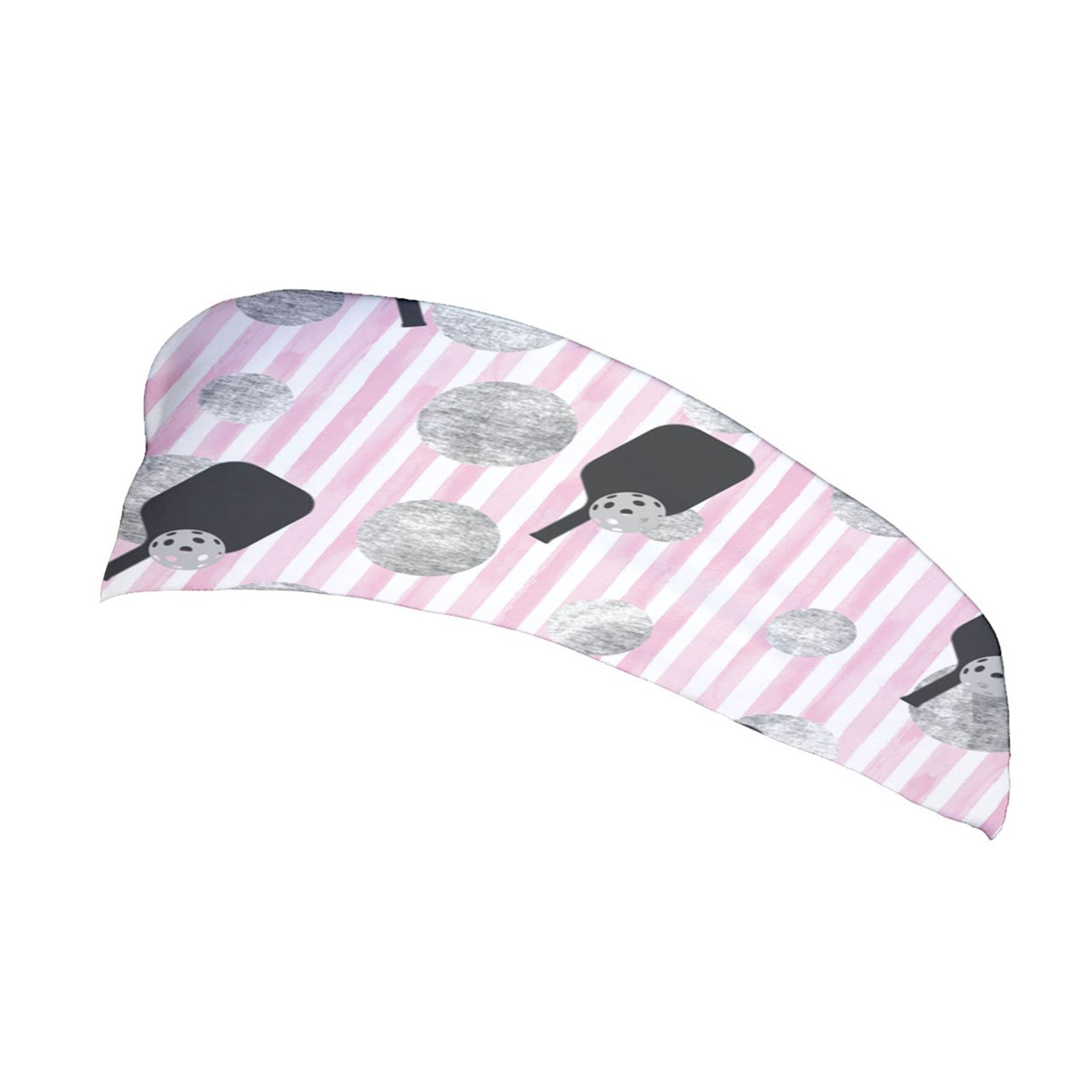 Dizzy Pickle Page Paddles_Polka Dots_Stripes Women's Pickleball Stretchable Headband