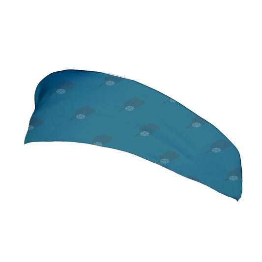 Dizzy Pickle Lynne Turquoise Paddles Women's Pickleball Stretchable Headband