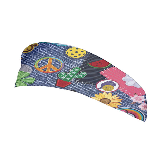 Dizzy Pickle Amy Patches Women's Pickleball Stretchable Headband