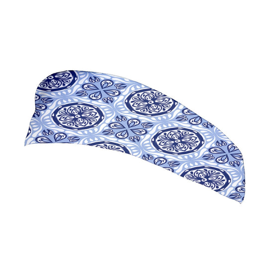 Dizzy Pickle Tracy Blue1 Women's Pickleball Stretchable Headband