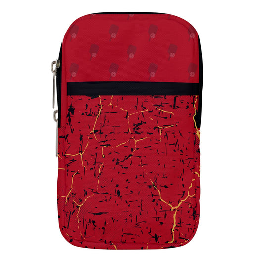 Dizzy Pickle Lynne Red Pickleball Court Pouch (Large)