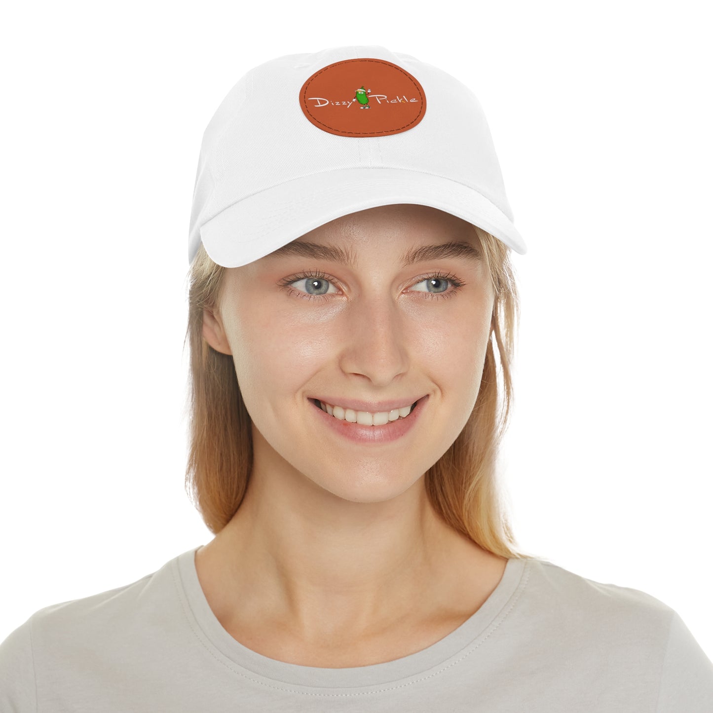 Dizzy Pickle DZY P Classic Unisex low-profile Hat with Round Leather Patch