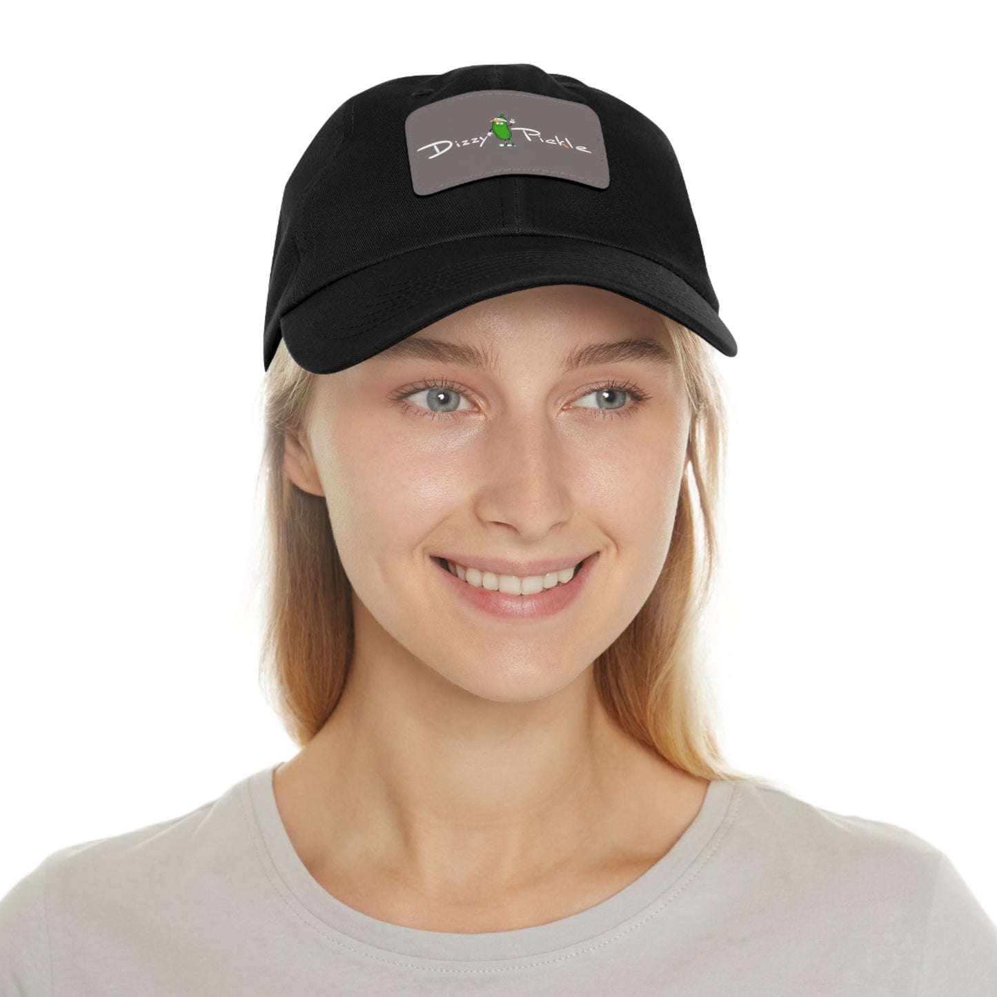 Dizzy Pickle DZY P Classic Unisex low-profile Hat with Leather Patch v2