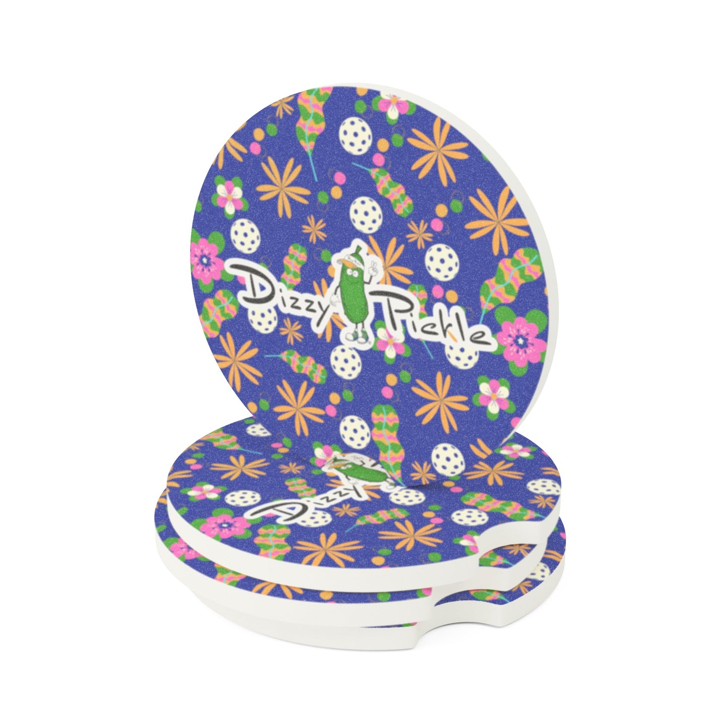 Dizzy Pickle Rita Soapstone Car Coaster