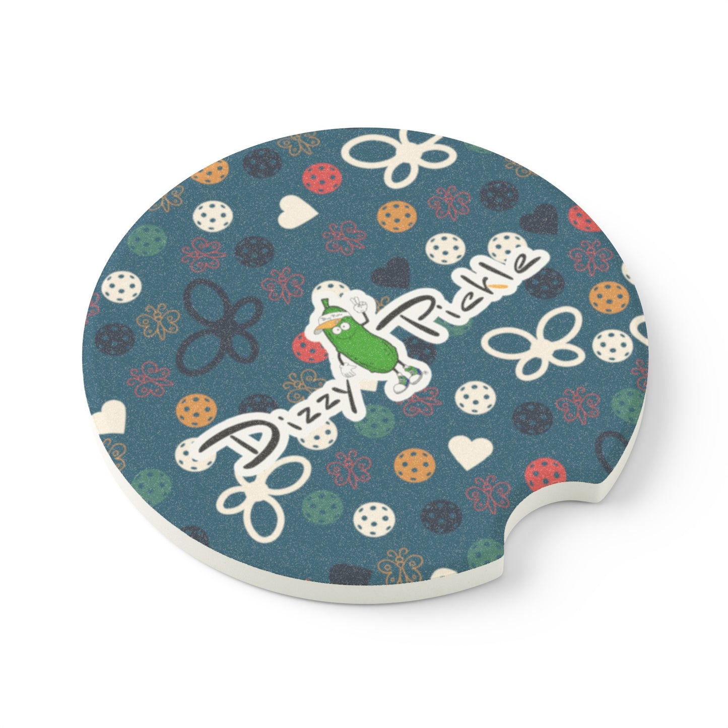 Dizzy Pickle Penny Blues Soapstone Car Coaster