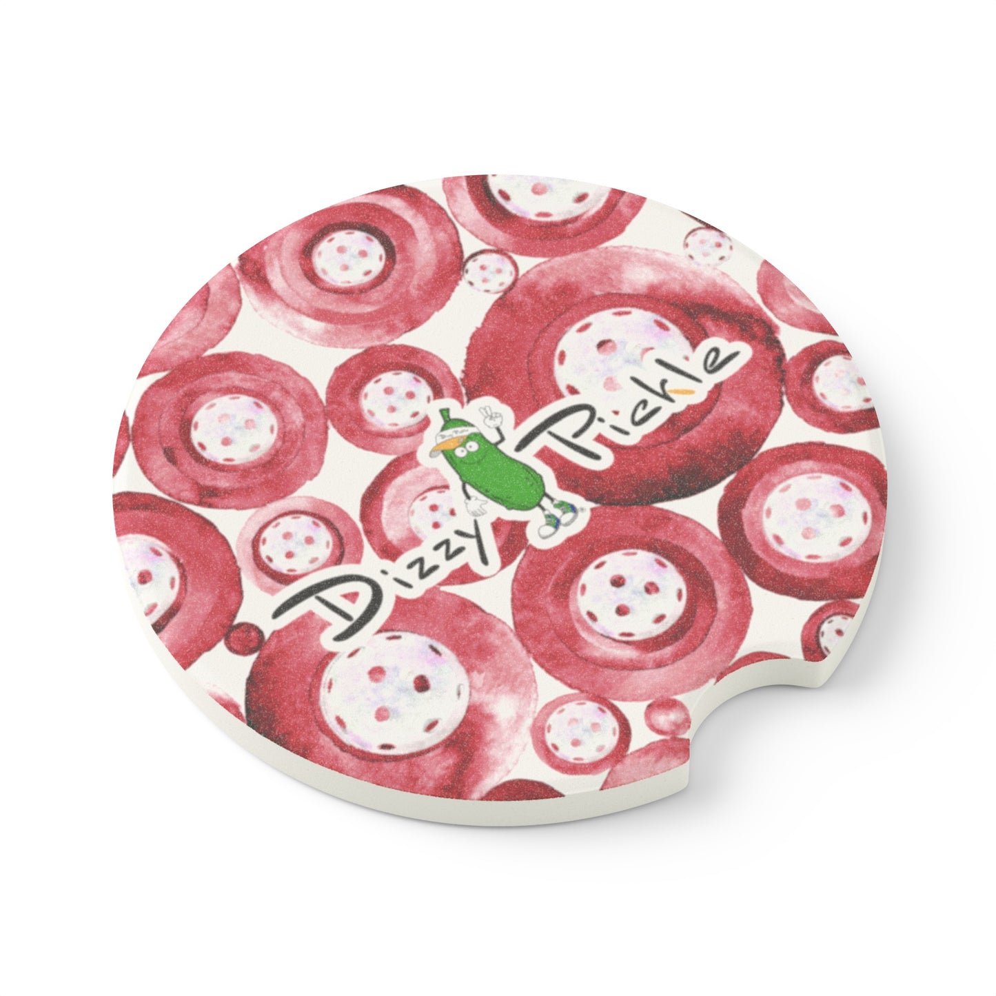 Dizzy Pickle Heidi RW Soapstone Car Coaster