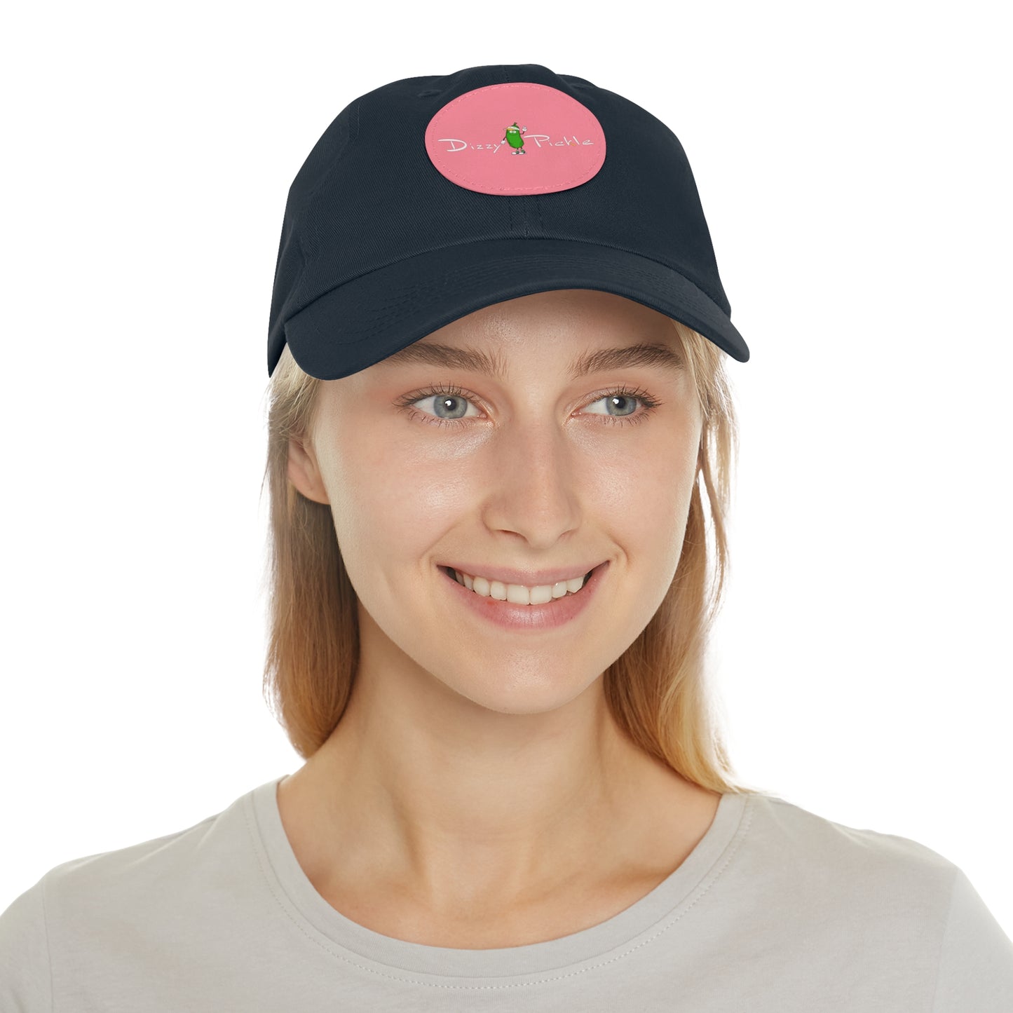 Dizzy Pickle DZY P Classic Unisex low-profile Hat with Round Leather Patch