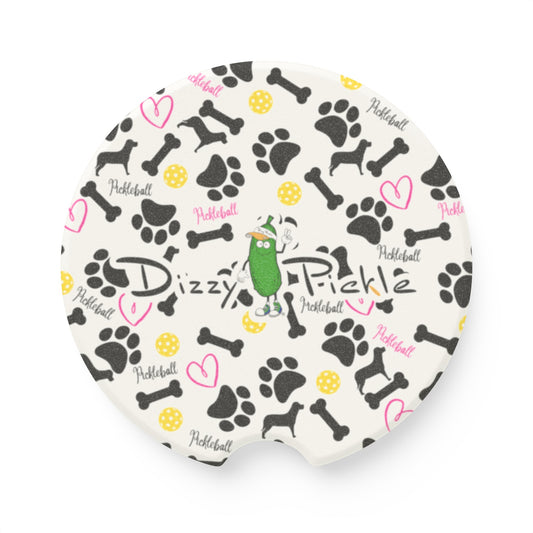 Dizzy Pickle Millie Soapstone Car Coaster