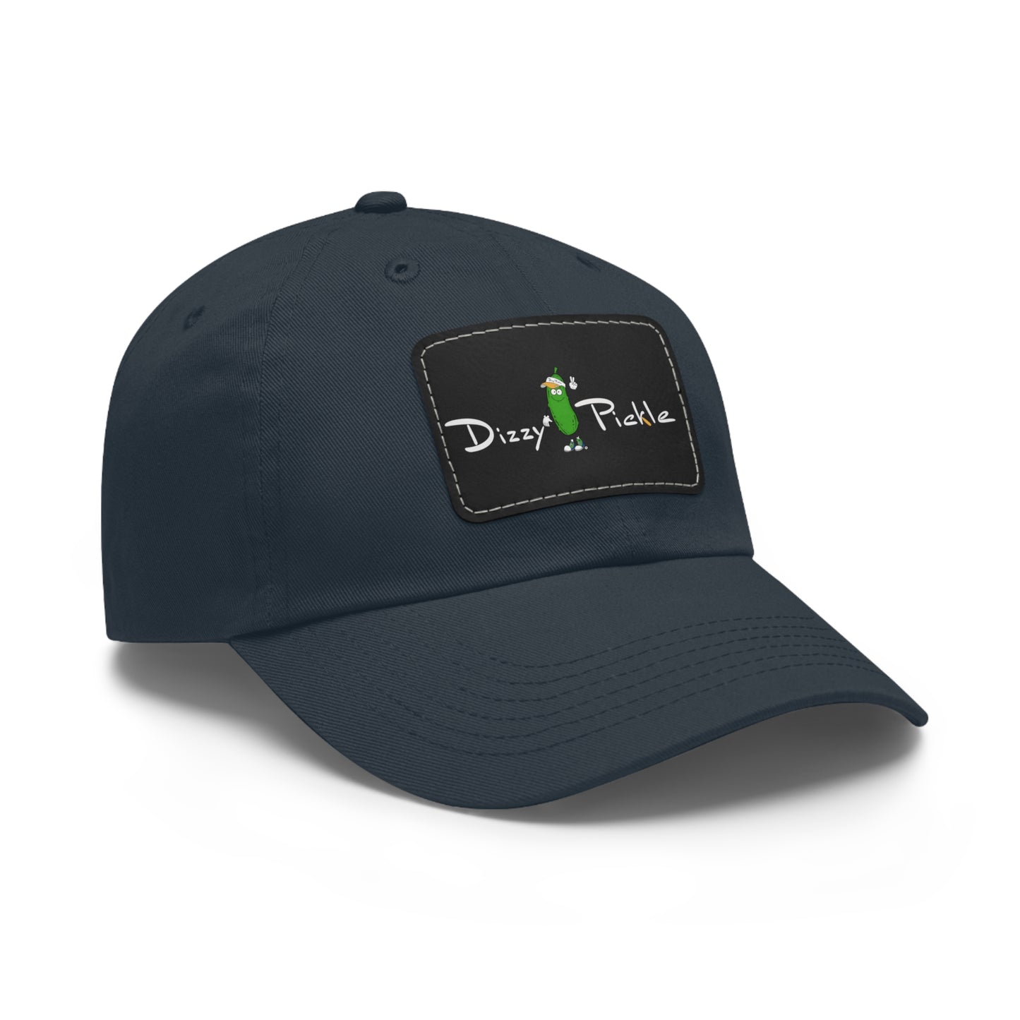 Dizzy Pickle DZY P Classic Unisex low-profile Hat with Leather Patch v2