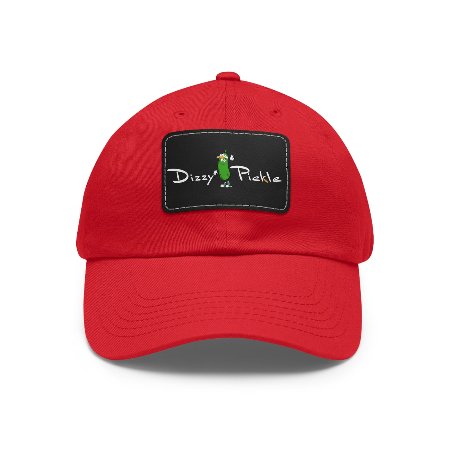 Dizzy Pickle DZY P Classic Unisex low-profile Hat with Leather Patch v2