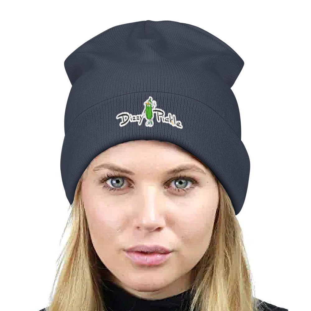 Dizzy Pickle DZY P Classic Dark Slate Blue Unisex Knitted Beanie