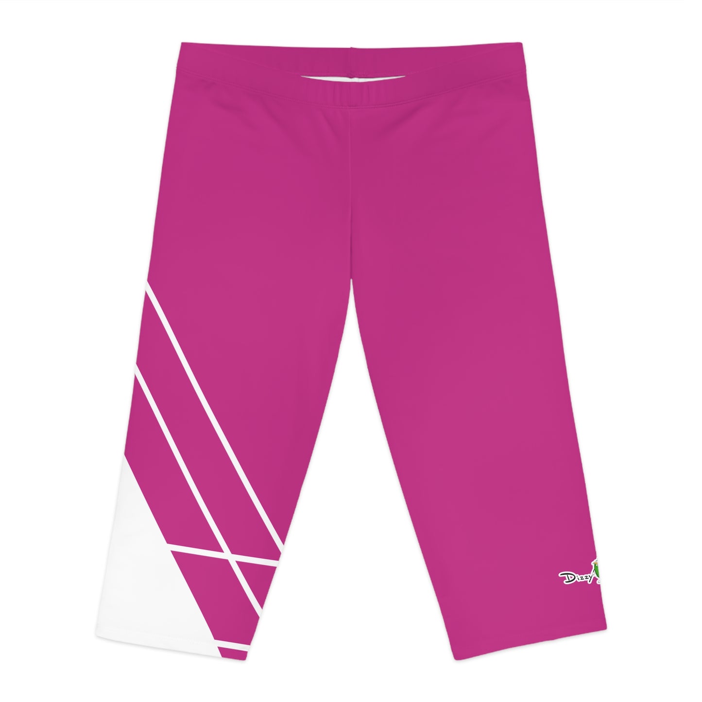 Dizzy Pickle Let's GEO YRCT4M Women's Pickleball Knee-Length Mid-Rise Capris