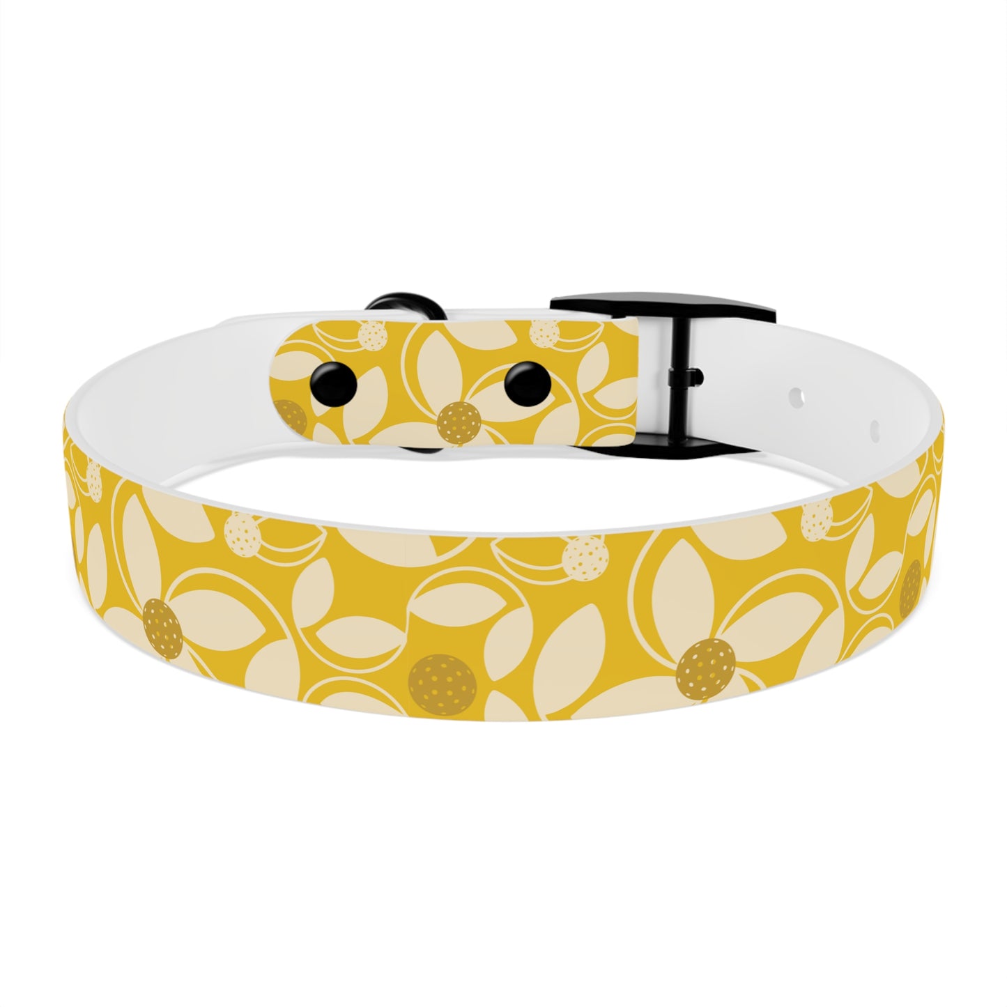 Dizzy Pickle Beth Gold Pickleball Dog Collar