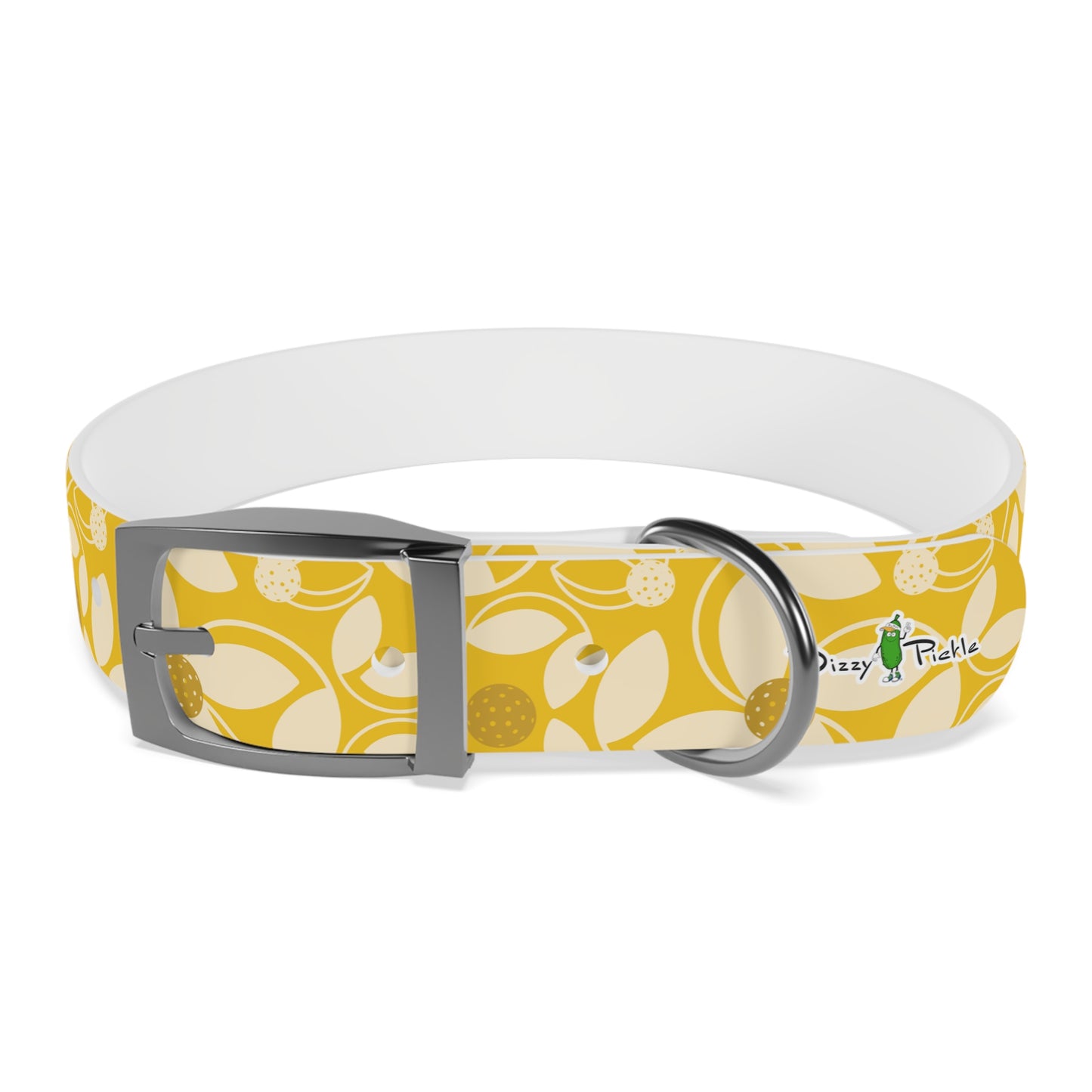 Dizzy Pickle Beth Gold Pickleball Dog Collar