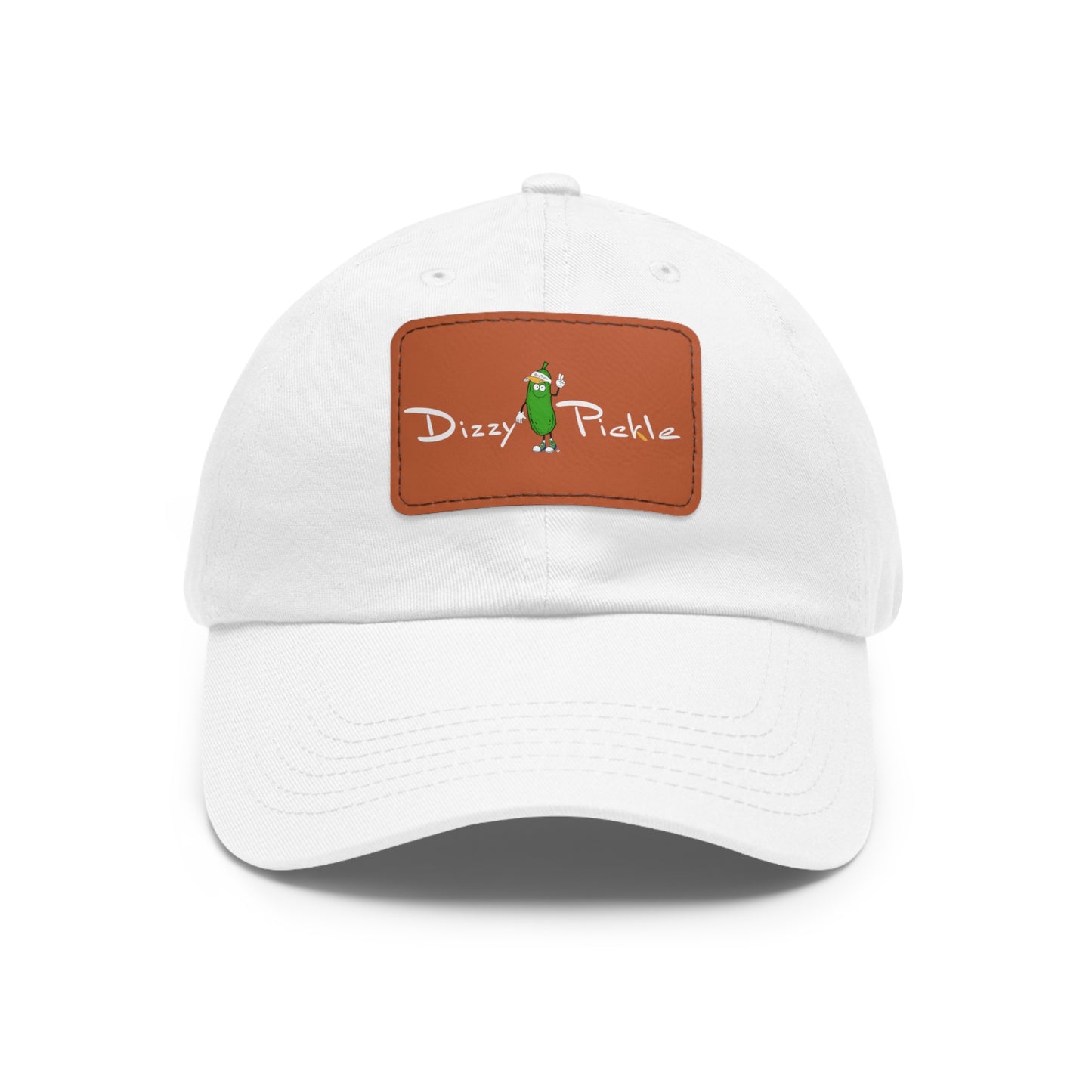 Dizzy Pickle DZY P Classic Unisex low-profile Hat with Leather Patch v2