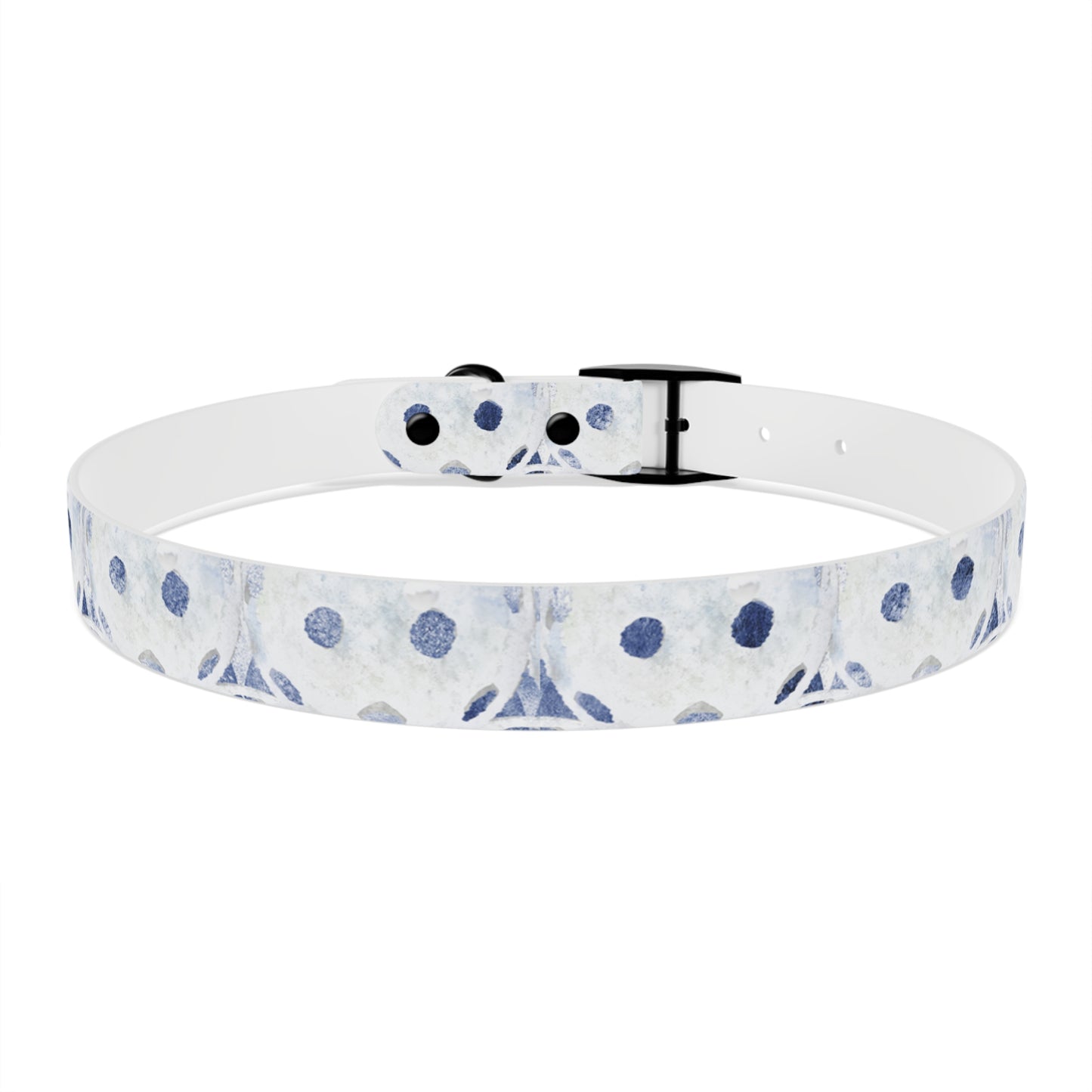 Dizzy Pickle Heidi BW Balls Pickleball Dog Collar