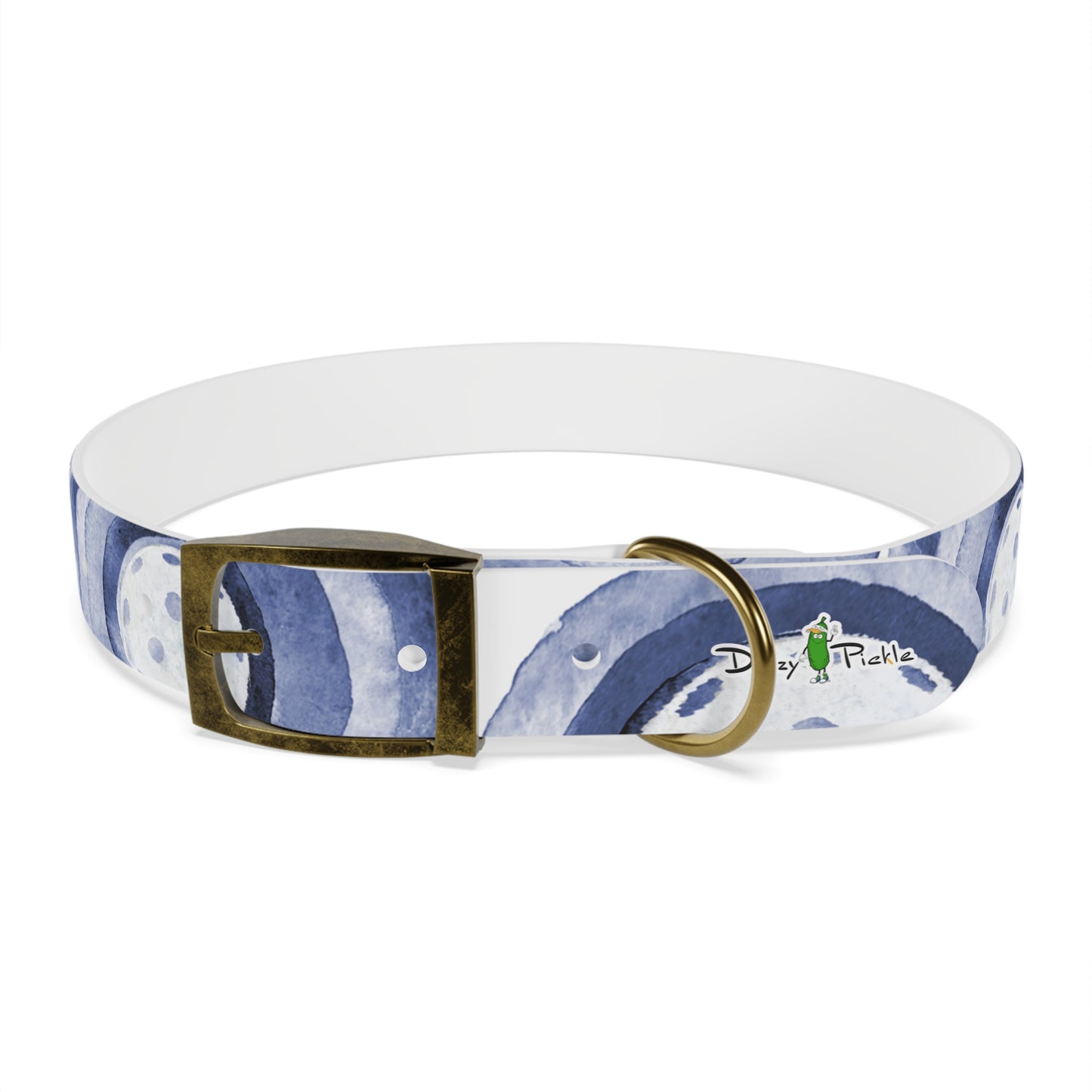 Dizzy Pickle Heidi BW Pickleball Dog Collar