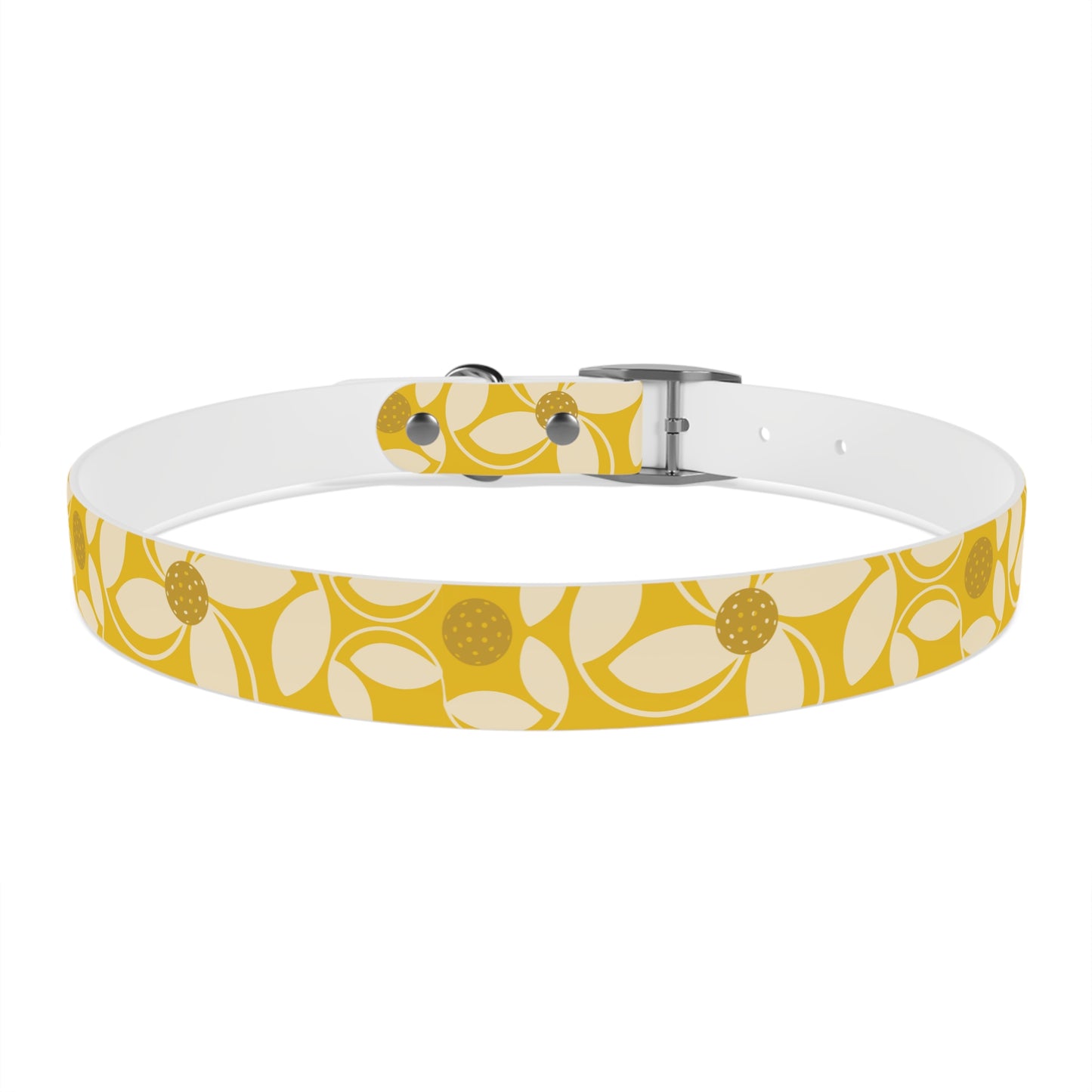 Dizzy Pickle Beth Gold Pickleball Dog Collar