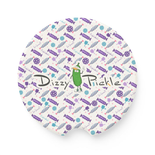 Dizzy Pickle So Sweet Soapstone Car Coaster