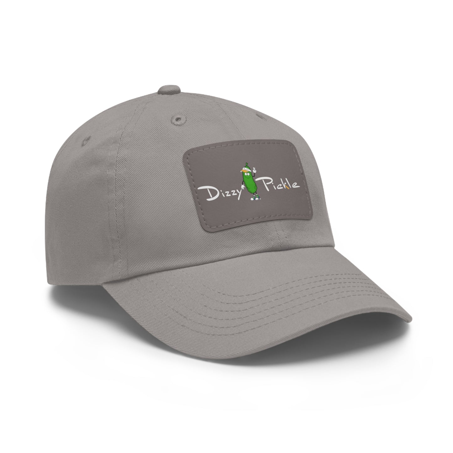 Dizzy Pickle DZY P Classic Unisex low-profile Hat with Leather Patch v2