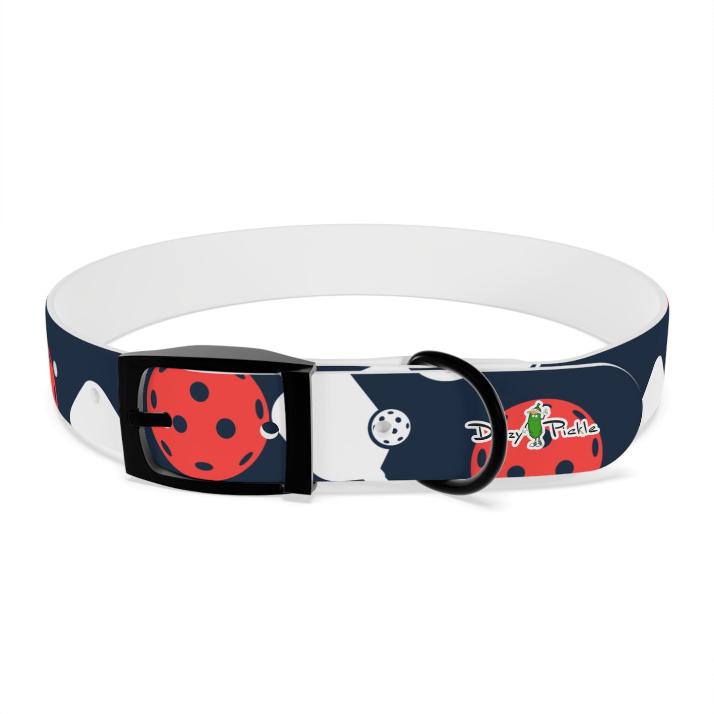 Dizzy Pickle Van Paddles and Balls Pickleball Dog Collar