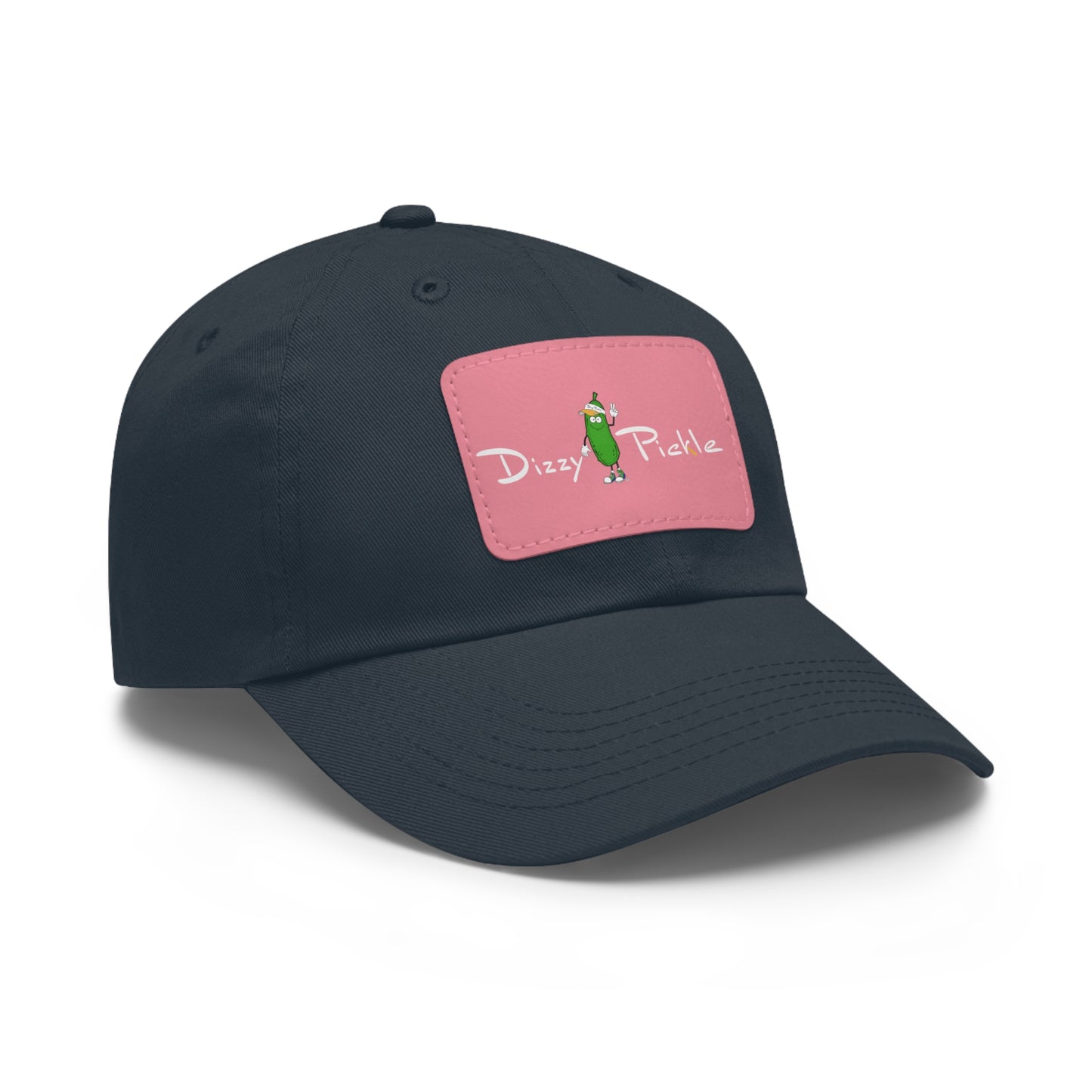 Dizzy Pickle DZY P Classic Unisex low-profile Hat with Leather Patch v2