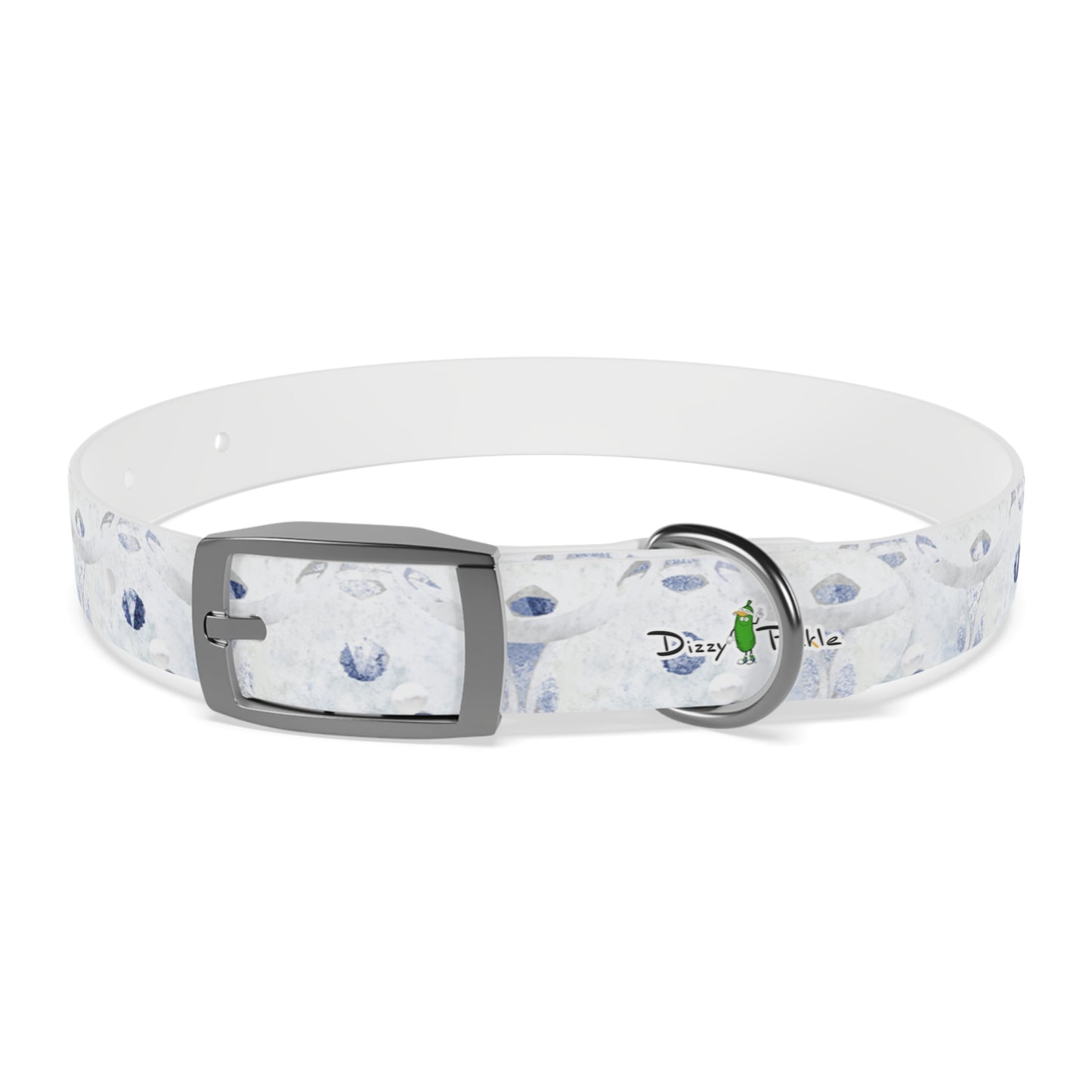 Dizzy Pickle Heidi BW Balls Pickleball Dog Collar