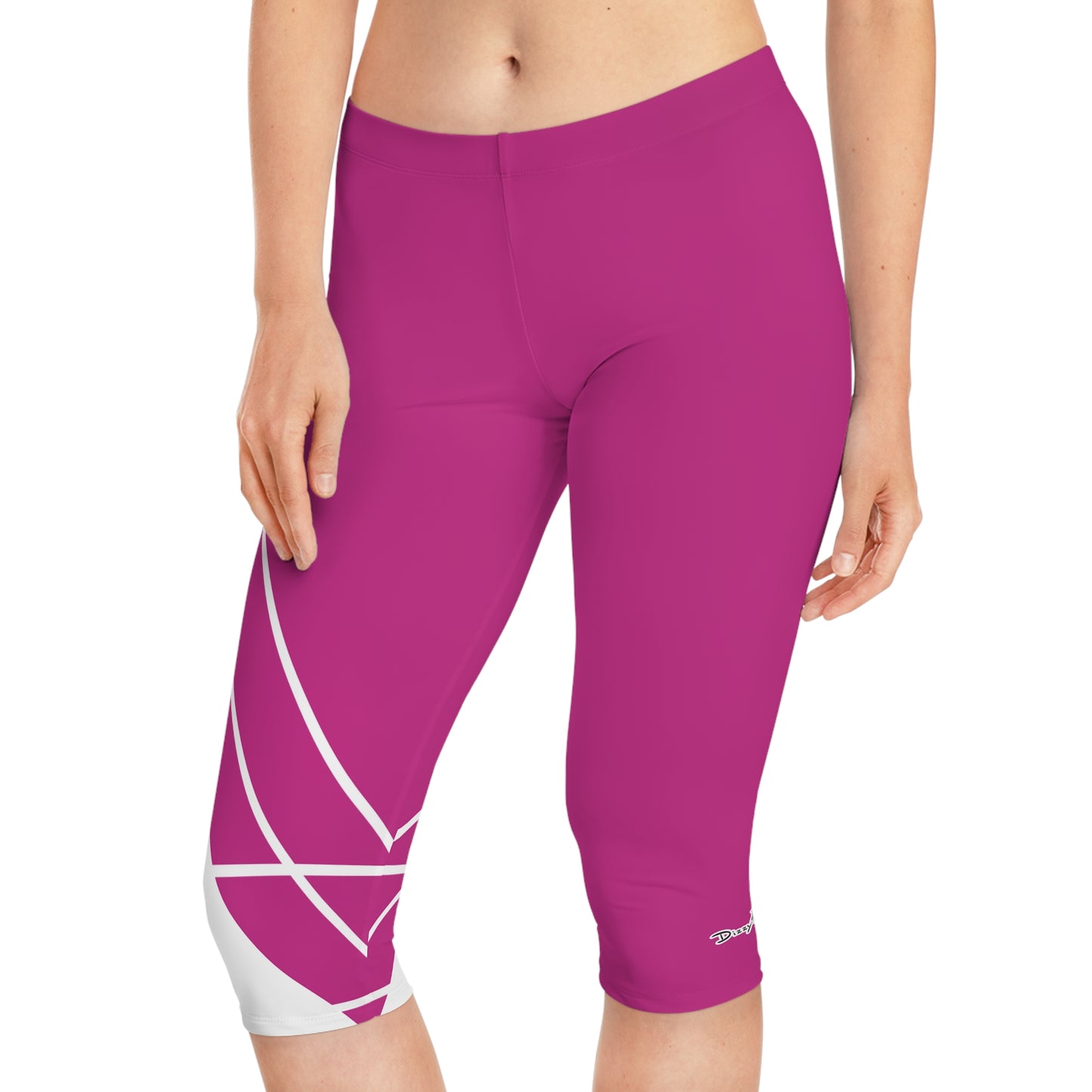 Dizzy Pickle Let's GEO YRCT4M Women's Pickleball Knee-Length Mid-Rise Capris