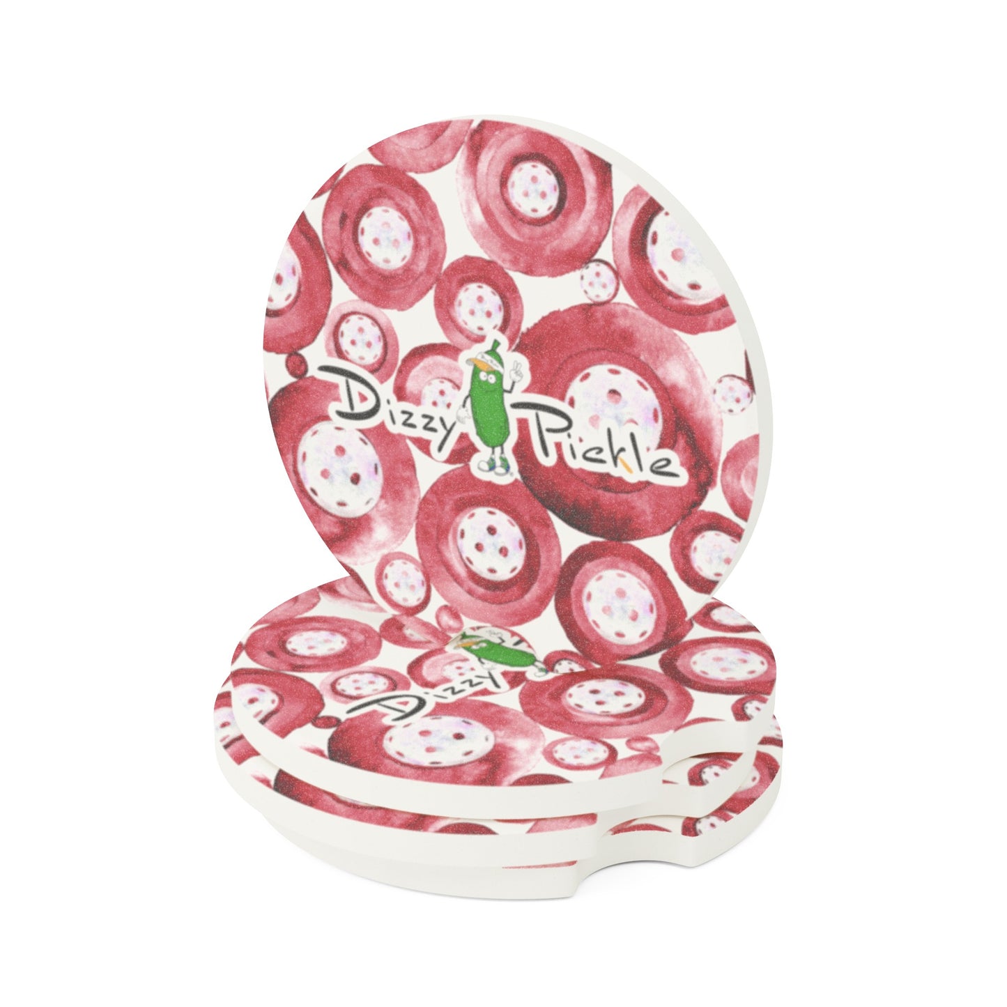 Dizzy Pickle Heidi RW Soapstone Car Coaster