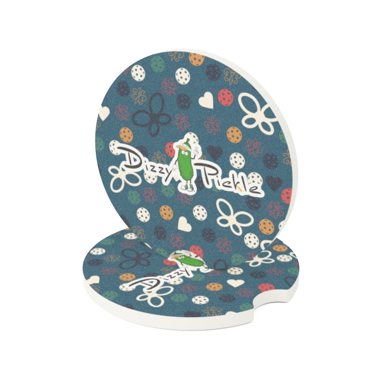 Dizzy Pickle Penny Blues Soapstone Car Coaster