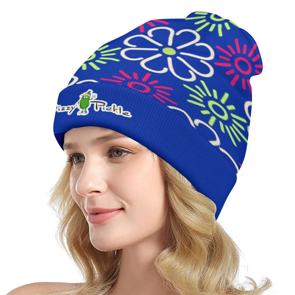 Dizzy Pickle April Royal Blue One-Size Knitted Beanie