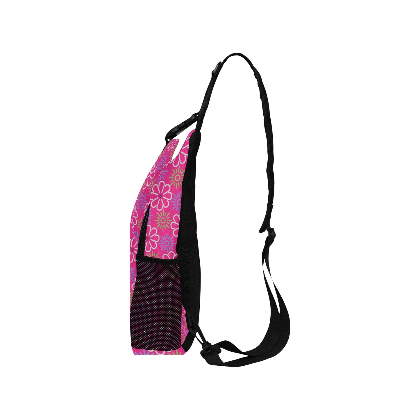 Dizzy Pickle April Pink Pickleball Grab-N-Go Crossbody Casual Chest Bag