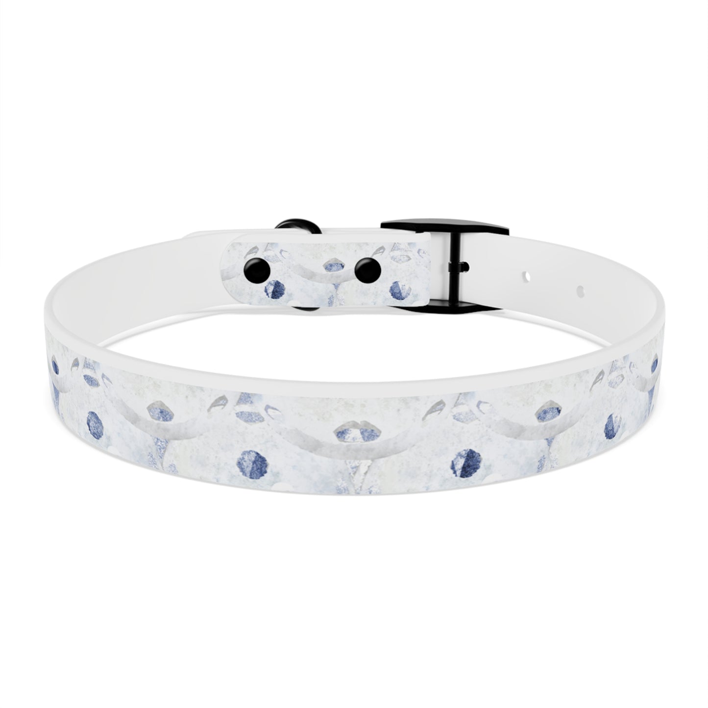 Dizzy Pickle Heidi BW Balls Pickleball Dog Collar