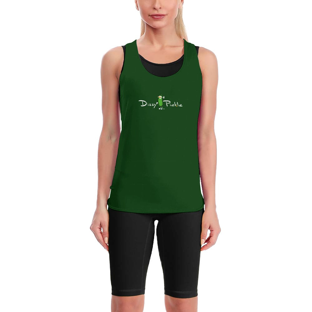 Dizzy Pickle DZY P Classic 2307 Women's Pickleball Sweat-Absorbing Sleeveless Tie-Back Vest