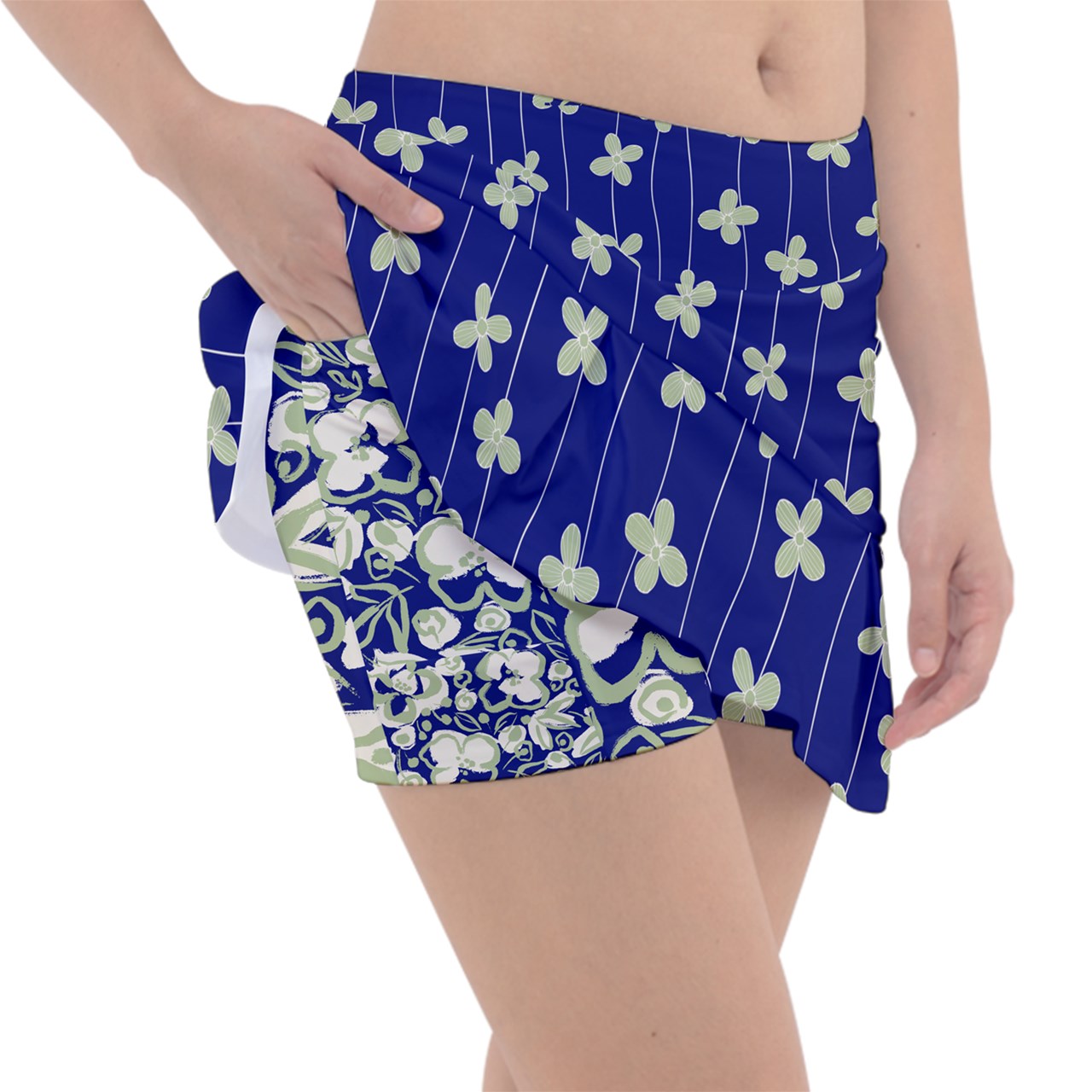 Dizzy Pickle Lesia Blossom BSC Women's Pickleball Classic Skort with Inner Shorts and Pockets