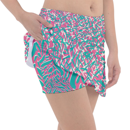 Dizzy Pickle Lesia PSC Confetti Women's Pickleball Classic Skort with Inner Shorts and Pockets