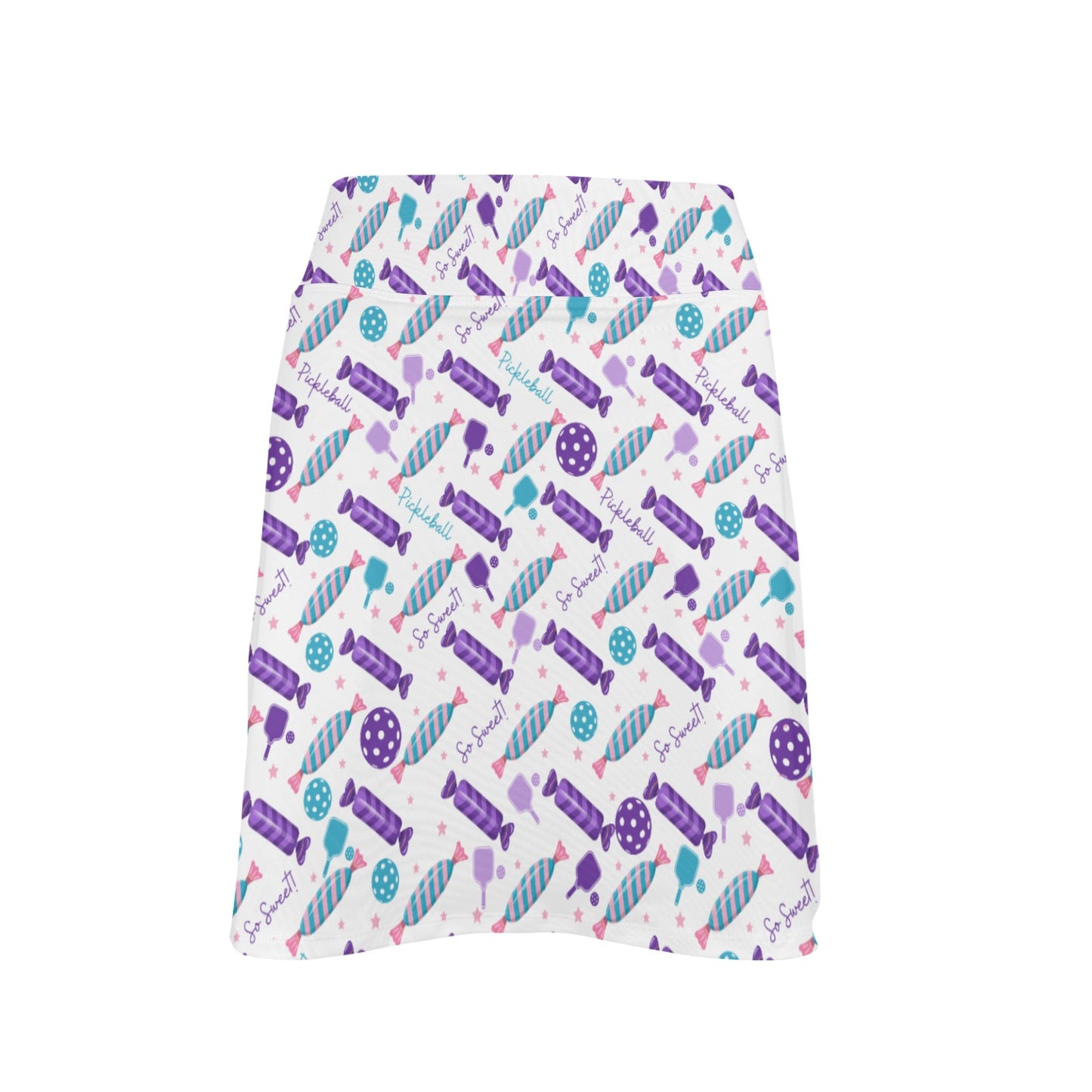 Dizzy Pickle So Sweet Main Women's Pickleball 18"  Athletic Skort with Inner Shorts and Two Ball Pockets