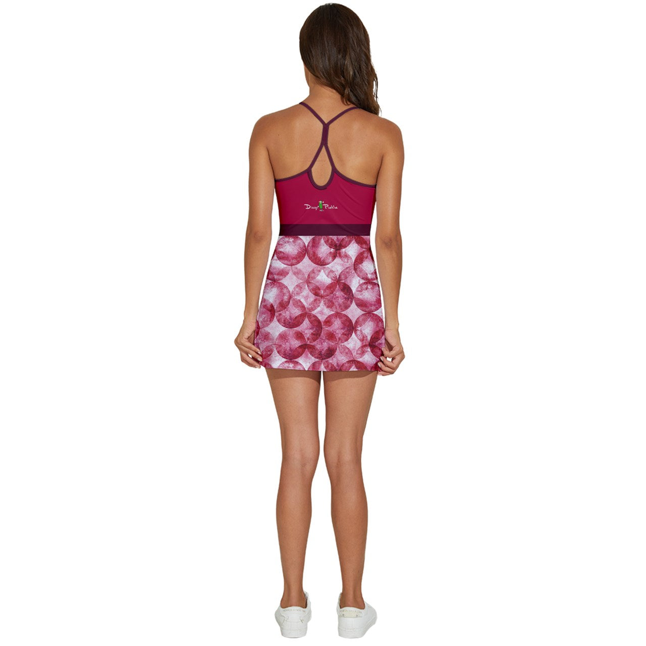 Dizzy Pickle Heidi RW Bubbles Women's Pickleball 2-in-1 Elite Performance Skirt with Inner Shorts