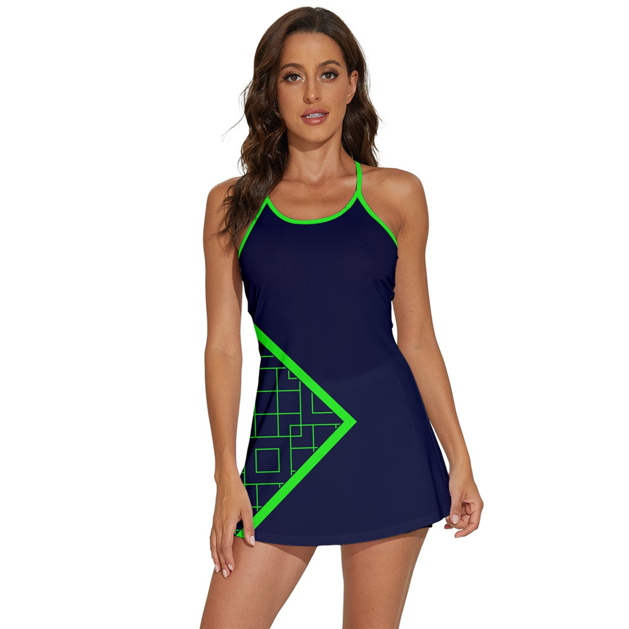 Dizzy Pickle Lisa NG Matix Women's Pickleball 2-in-1 Elite Performance Skirt with Inner Shorts