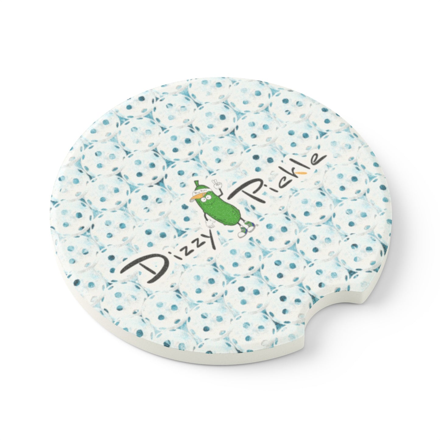 Dizzy Pickle Heidi TW Balls Soapstone Car Coaster