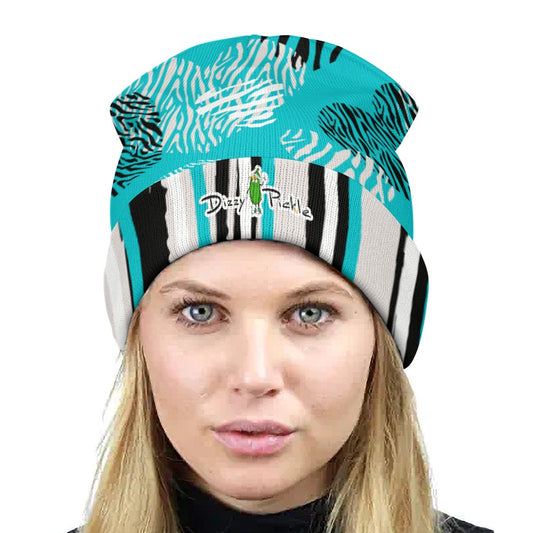 Dizzy Pickle Shelley Turquoise One-Size Knitted Beanie