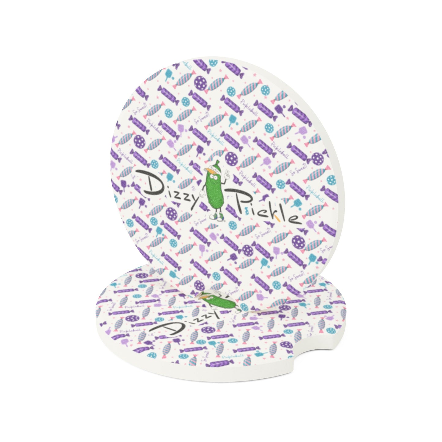 Dizzy Pickle So Sweet Soapstone Car Coaster