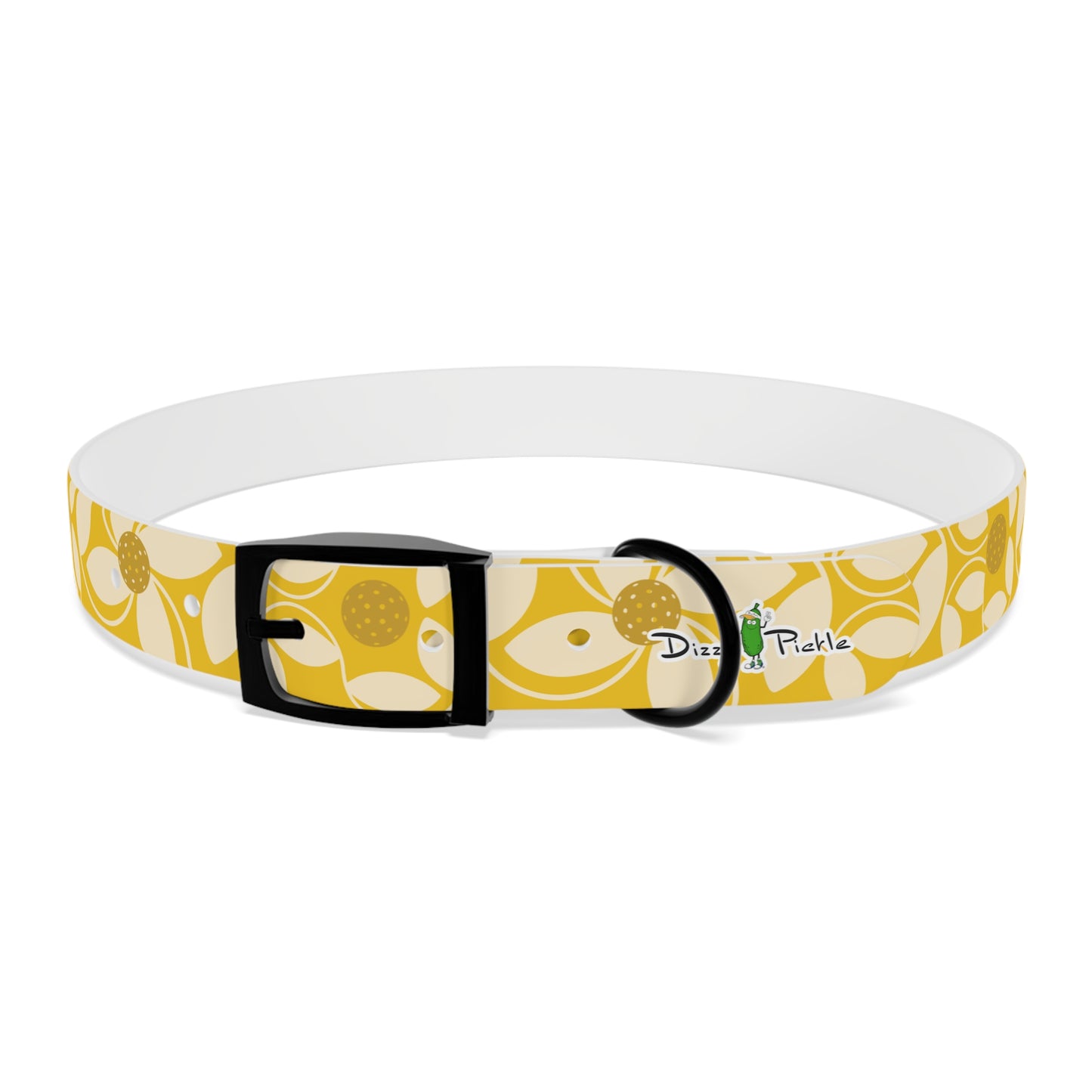 Dizzy Pickle Beth Gold Pickleball Dog Collar