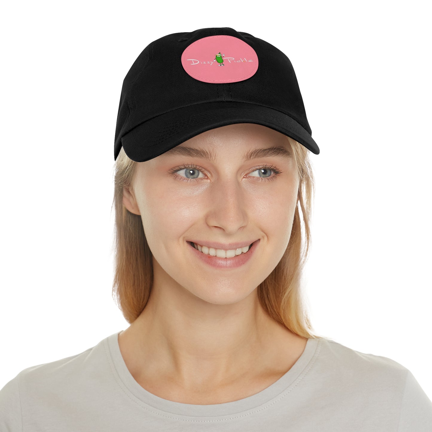 Dizzy Pickle DZY P Classic Unisex low-profile Hat with Round Leather Patch